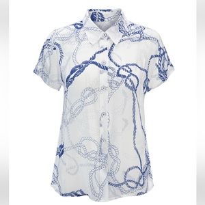 CAbi Boating Button Down #5229 XS